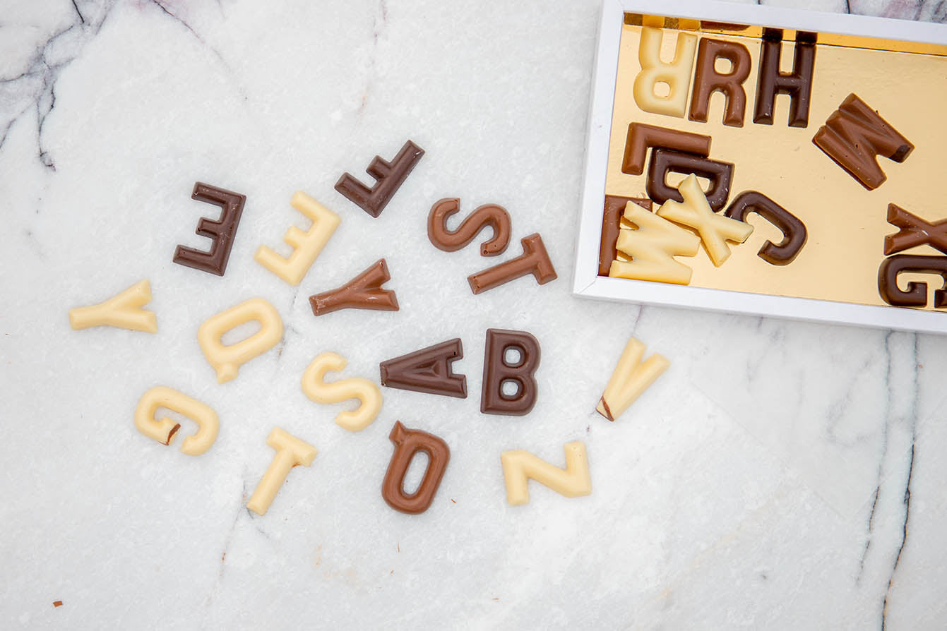 Doosje mini letters