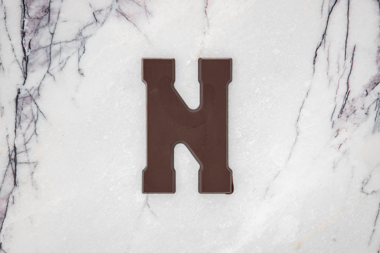 Chocolade Letter Extra Puur (80%)